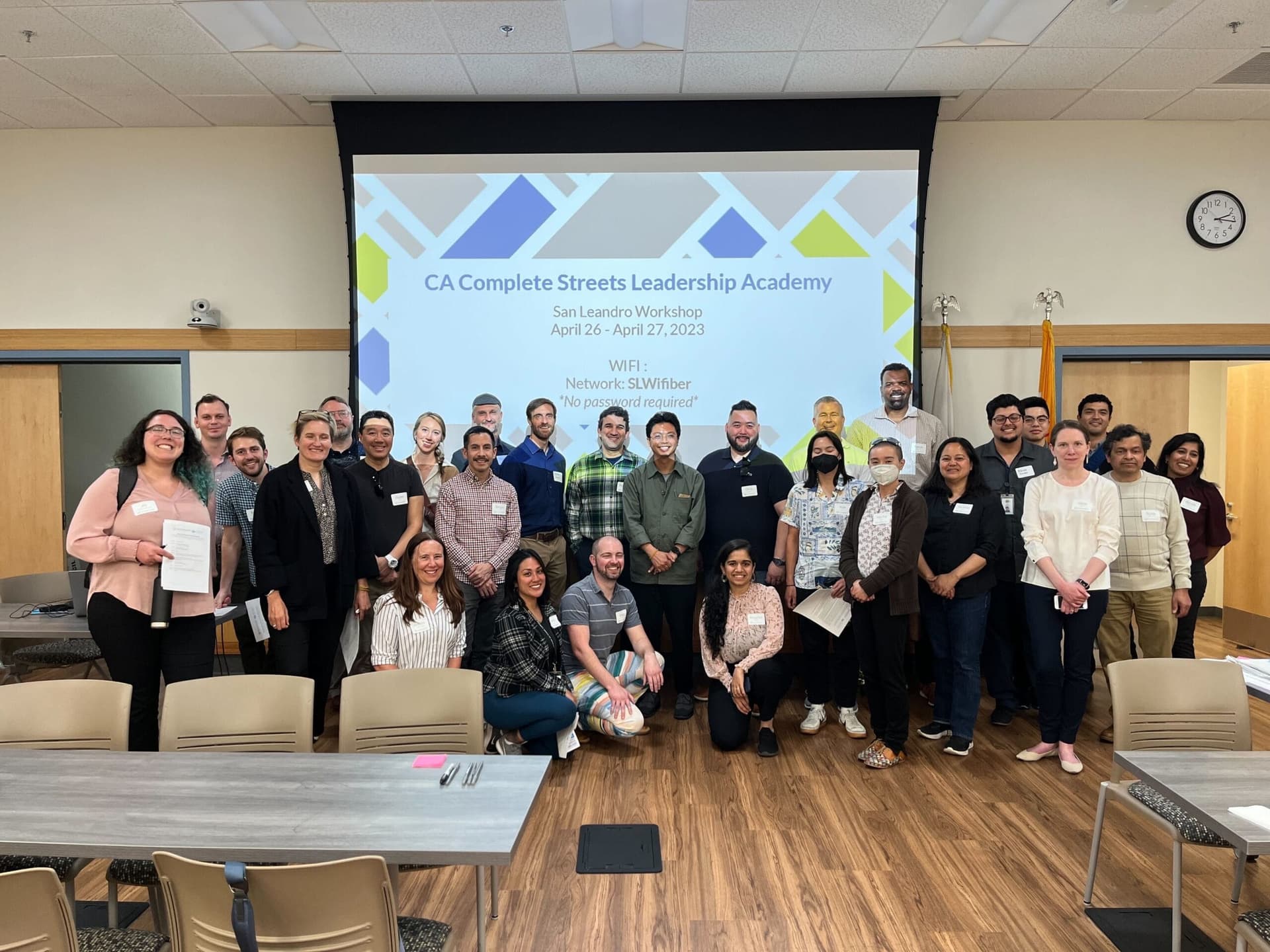 Camaraderie, Curiosity, and Cats: SGA Team visits San Leandro for Complete Streets Leadership Academy