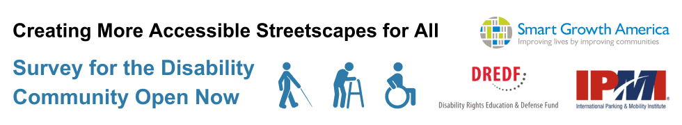 Accessible Streetscape Design Survey for the Disability Community