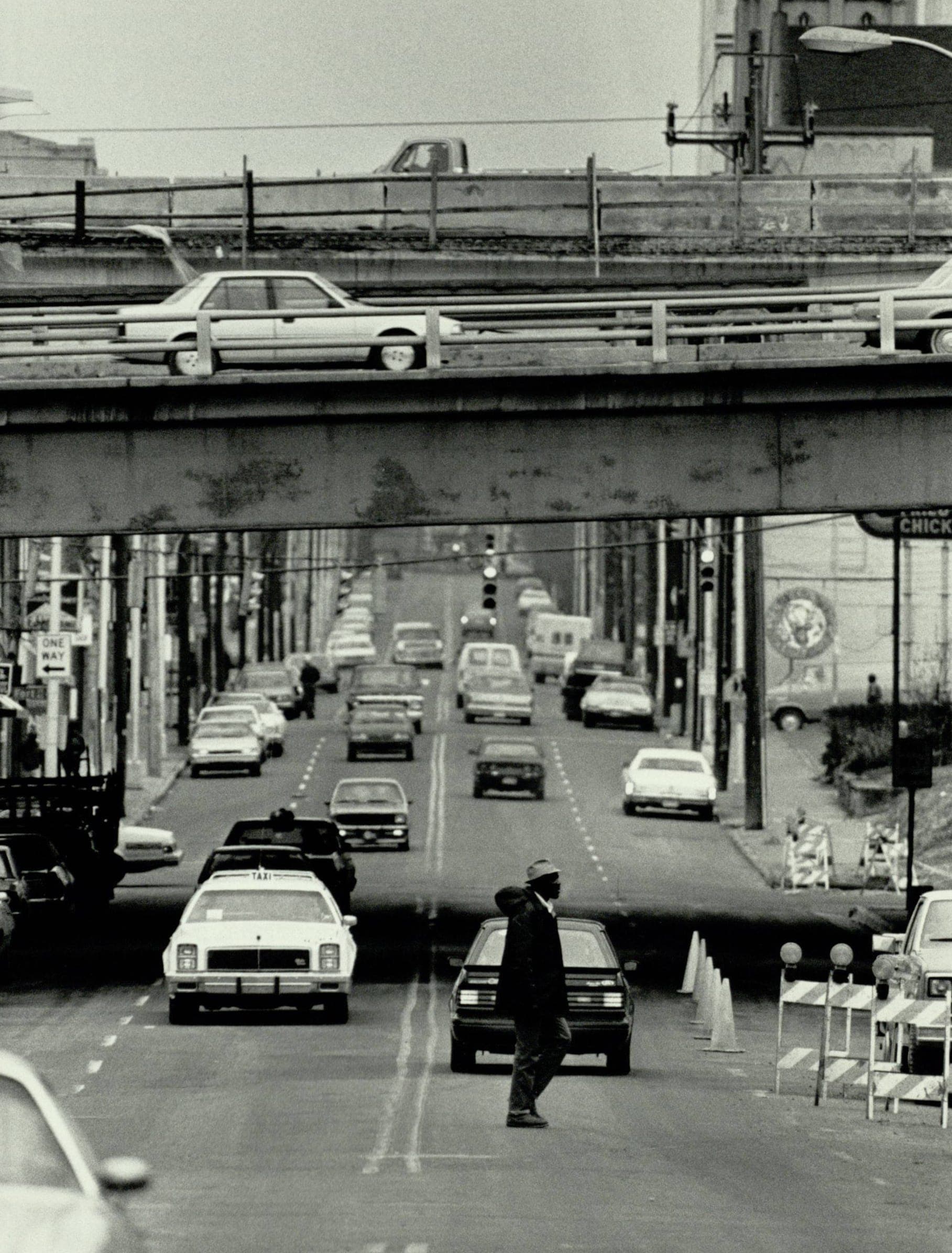Auburn Avenue View Looking South – AJC via the GSU library