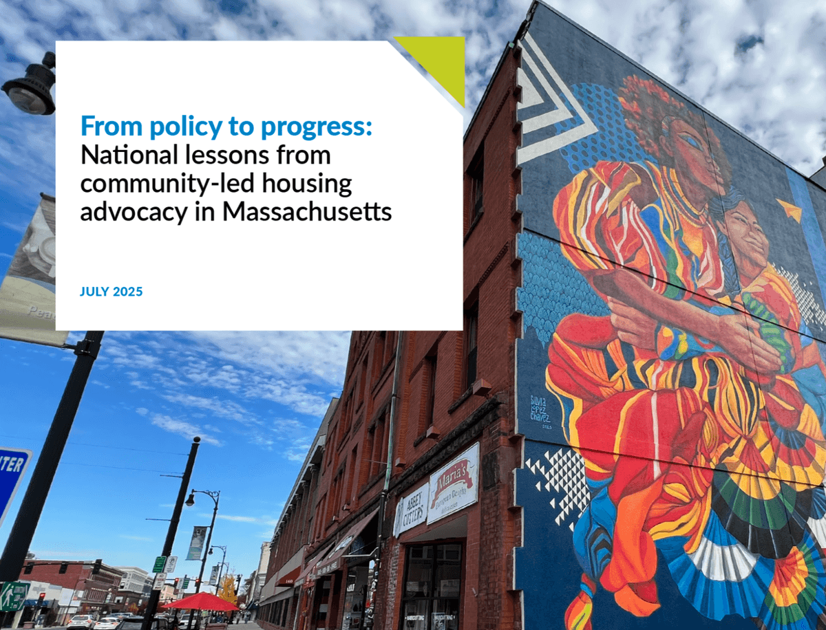 From policy to progress: National lessons from community-led housing advocacy in Massachusetts