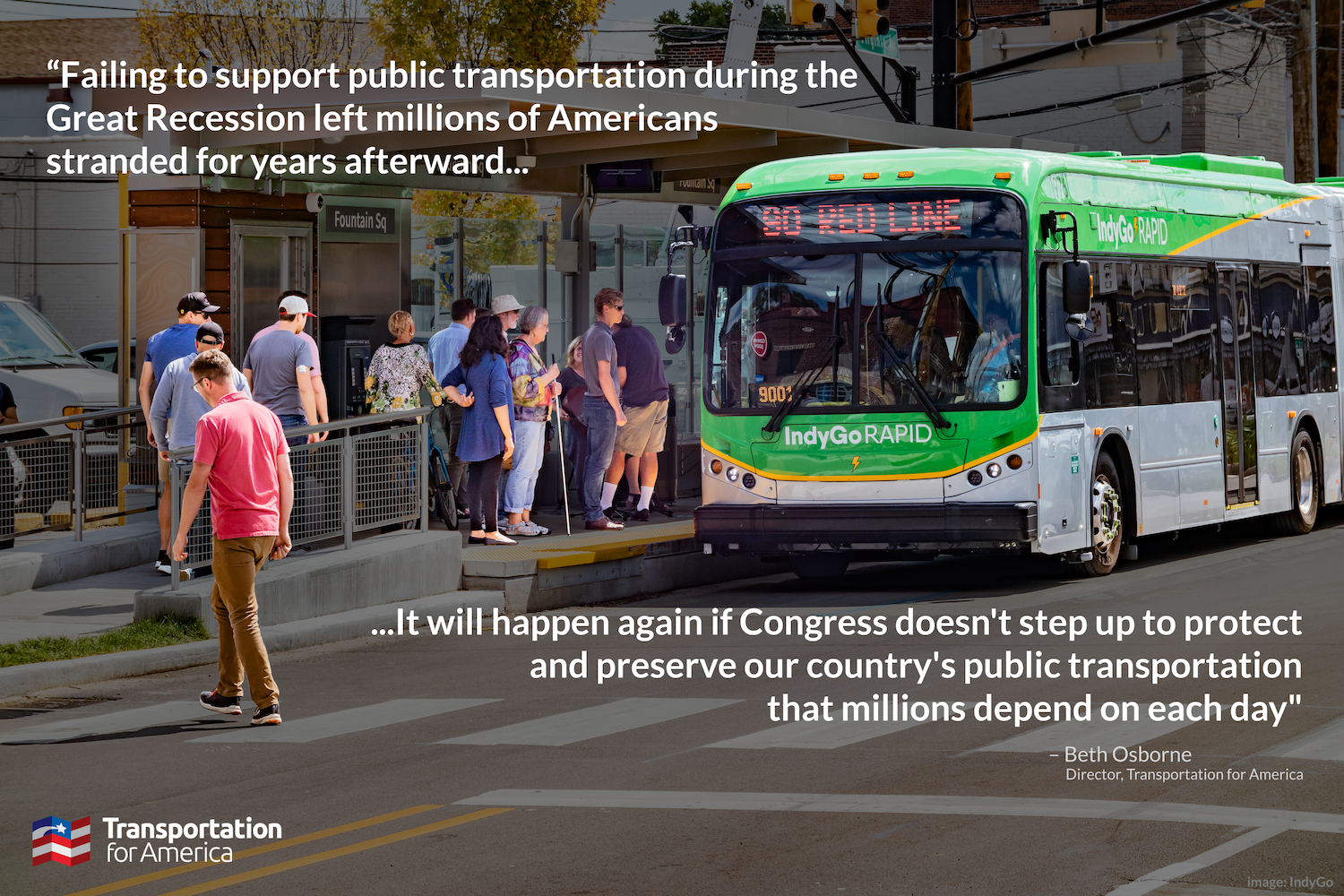  /></a><br />
Senate republicans have unveiled their $1 trillion economic stimulus plan and not a single dollar is dedicated to supporting transit or Amtrak. This is unacceptable. Without action now some of the hardest-hit transit agencies won't be able to recover, even if transit is included in a fourth stimulus package.</strong></p>
<p style=